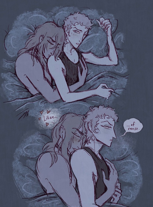 cuddle while thinking of lilian cuddle